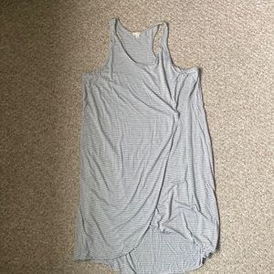 Women’s Faux wrap racerback dress